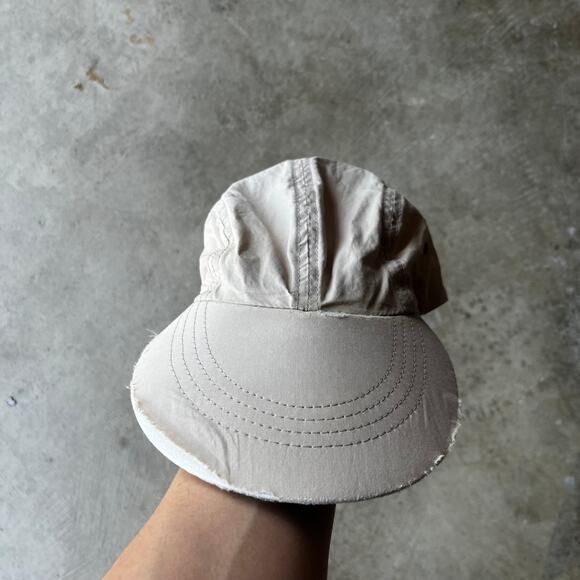 Vtg 80s Filson Hat Cap Strap Back Tan Brown Outdoor Fishing Hiking Mens Canvas - Picture 1 of 5